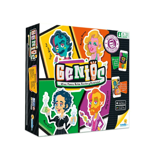 JUEGO DE MESA GENIOS RONDA