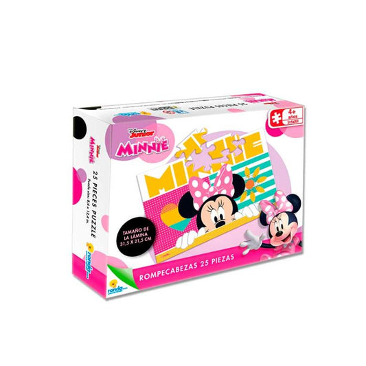 ROMPECABEZAS 25 PIEZAS MINNIE RONDA