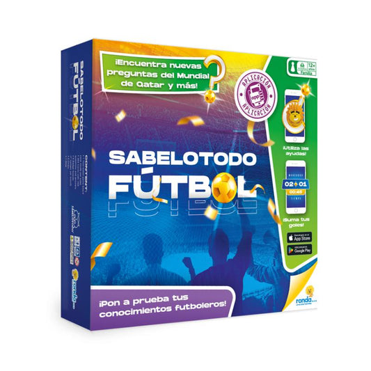 JUEGO DE MESA SABELOTODO FÚTBOL RONDA