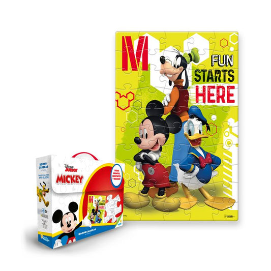 ROMPECABEZAS 50 PIEZAS MICKEY RONDA