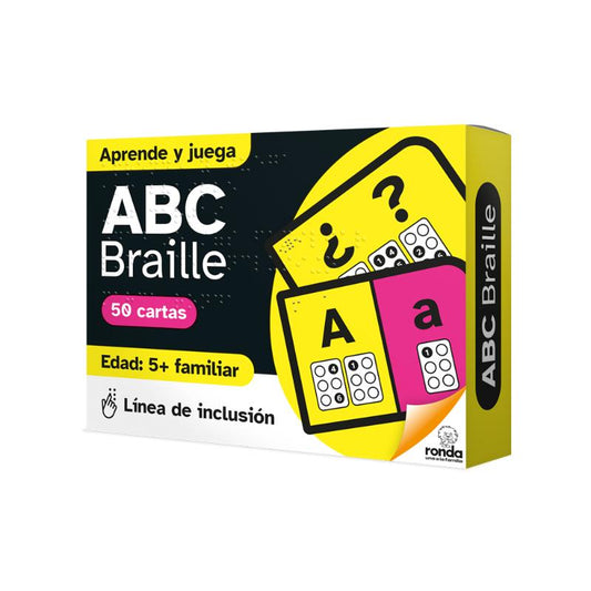 JUEGO DE MESA DIDACTICO ABC BRAILLE RONDA