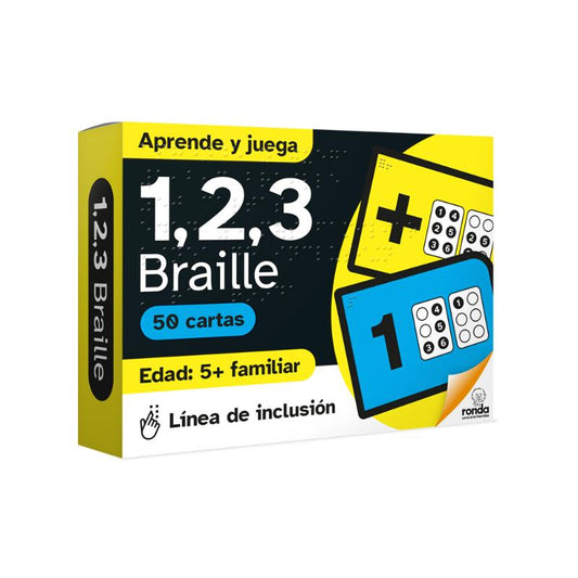 JUEGO DE MESA DIDACTICO 123 BRAILLE RONDA