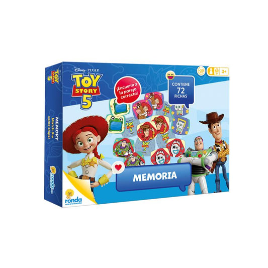 JUEGO DE MESA MEMORIA TOY STORY 5 RONDA