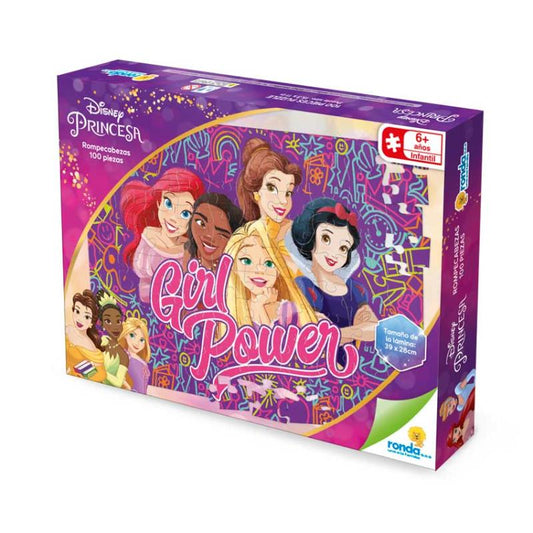 ROMPECABEZAS 100 PIEZAS PRINCESAS RONDA