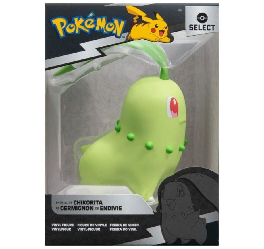 Jazwares Pokemon figura de vinilo Chikorita