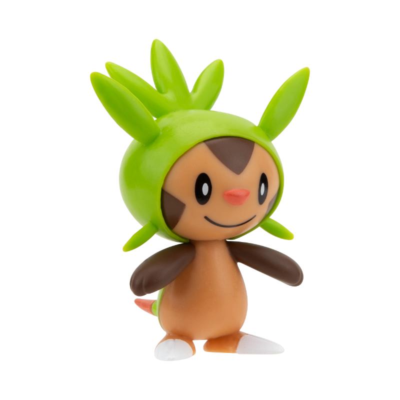 Jazwares Pokemon battle fig. Chespin and Beldum