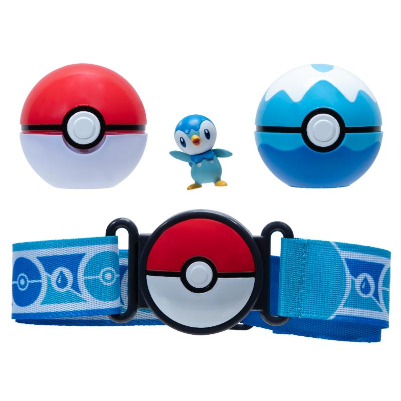 Jazwares Pokemon cinto 2 Clip n' Go Piplup