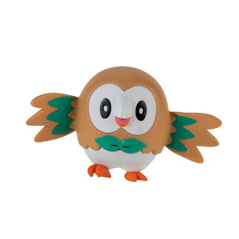 Jazwares Pokémon battle fig. con caja Rowlet