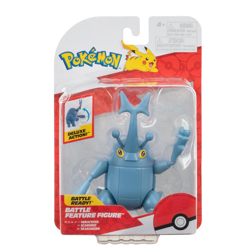 Jazwares Pokémon battle feature fig. Heracross
