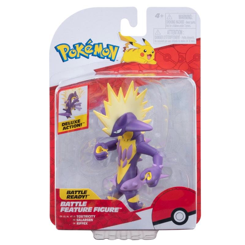 Jazwares Pokémon battle feature fig. Toxtricity