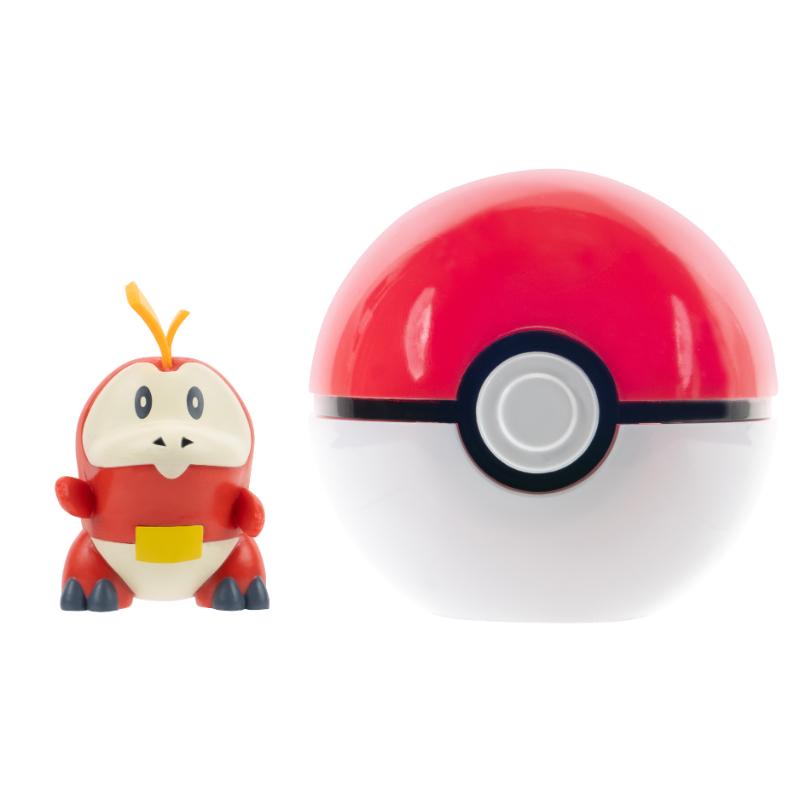 Jazwares Pokémon Clip N Go Fuecoco + Poké Ball