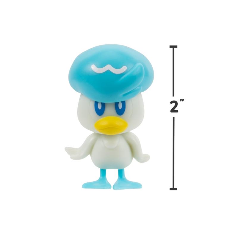Jazwares Pokémon Clip N Go Quaxly + Poké Ball