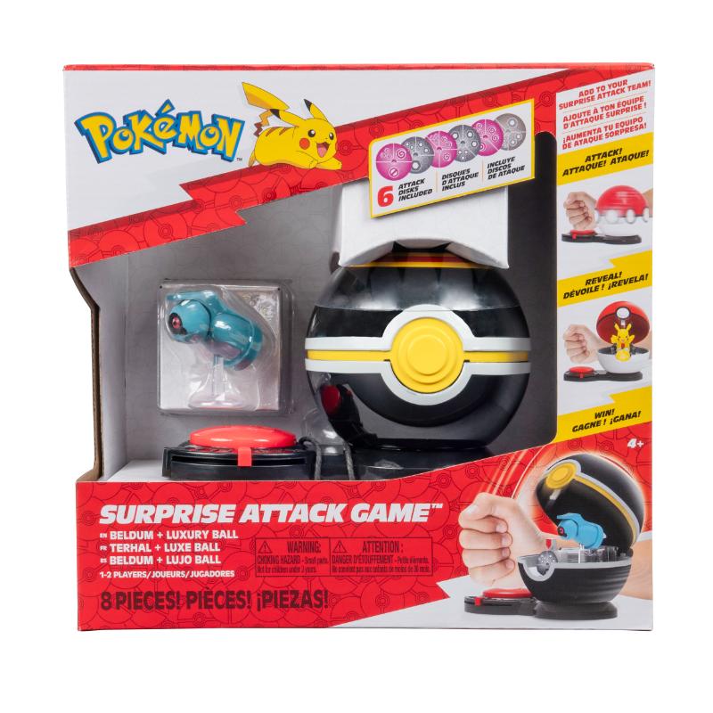 Jazwares juego Pokémon Surprise Attack Beldum + Lu