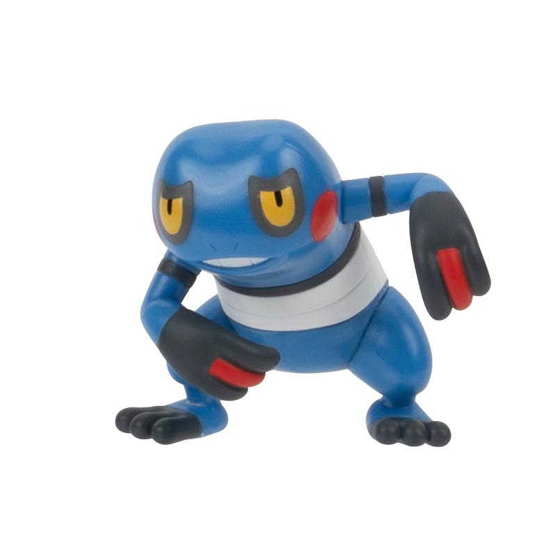 Jazwares juego Pokémon Surprise Attack Croagunk +