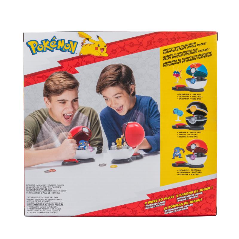 Jazwares juego Pokémon Surprise Attack Croagunk +