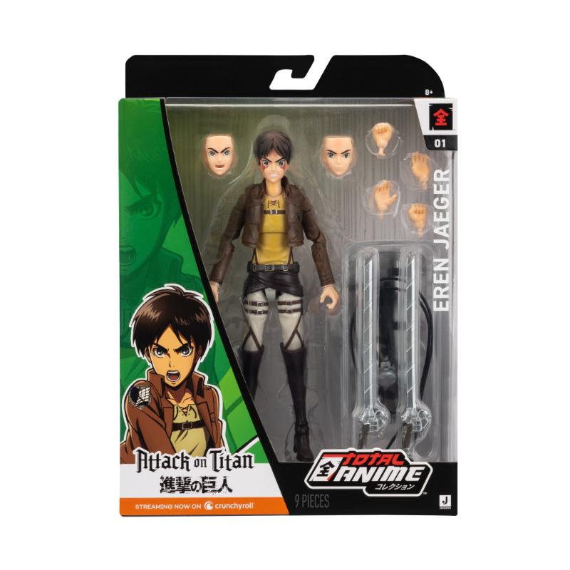 Jazwares KAZ fig. 6.5" AOT - Eren con acces.