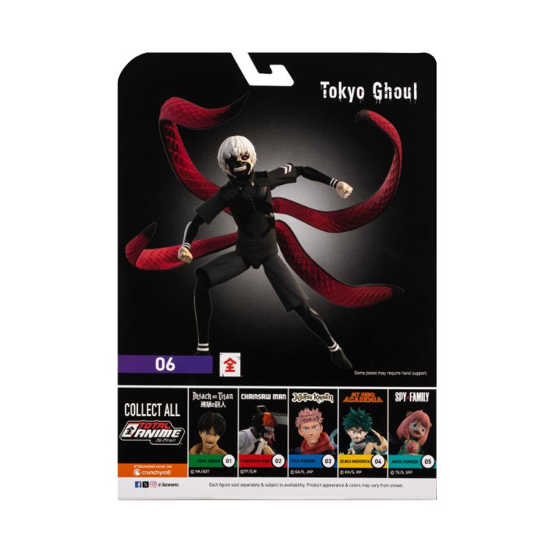 Jazwares KAZ fig. 6.5" Tokyo Ghoul - Ken con acces