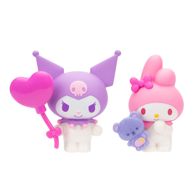 Jazwares Hello Kitty pack 2" fig. My Melody y Kuromi