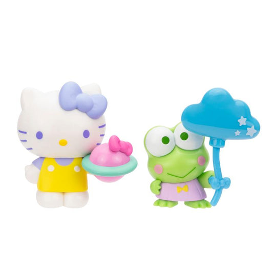FIGURA HELLO KITTY PACK 2" HELLO KITTY Y KEROPPI JAZWARES
