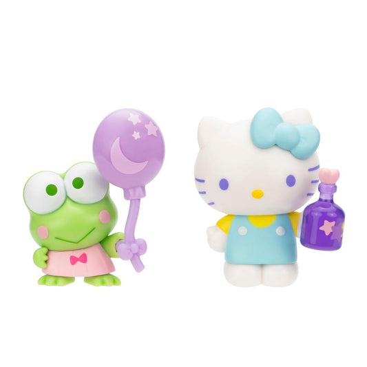 FIGURA HELLO KITTY PACK 2" KEROPPI Y HELLO KITTY JAZWARES