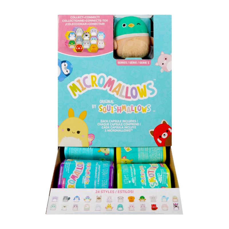 Jazwares Squishmallows Micromallows 2.5" peluches fashion surtidos