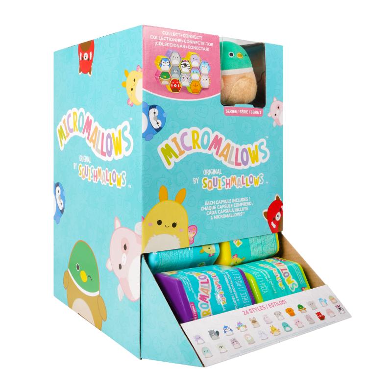 Jazwares Squishmallows Micromallows 2.5" peluches fashion surtidos