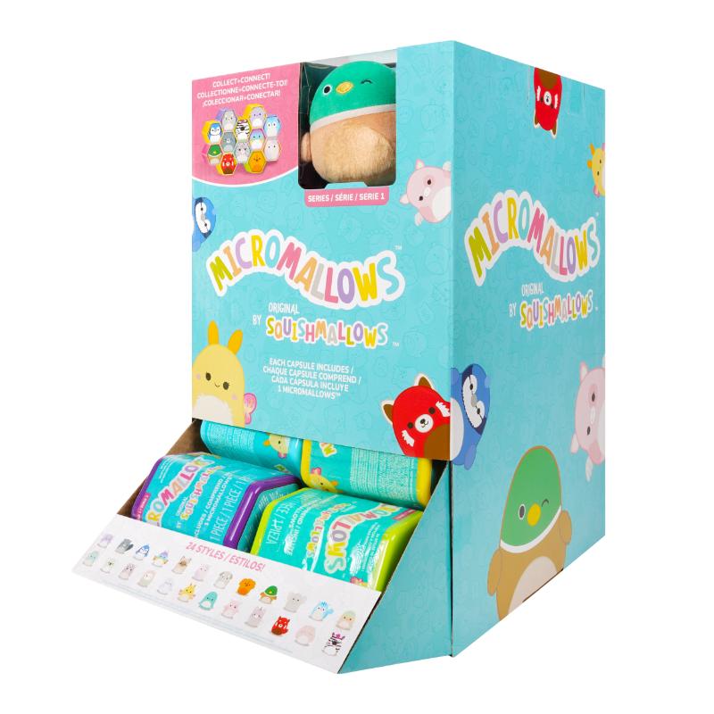 Jazwares Squishmallows Micromallows 2.5" peluches fashion surtidos
