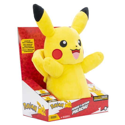 PELUCHE POKÉMON 10" PIKACHU INTERACTIVO JAZWARES