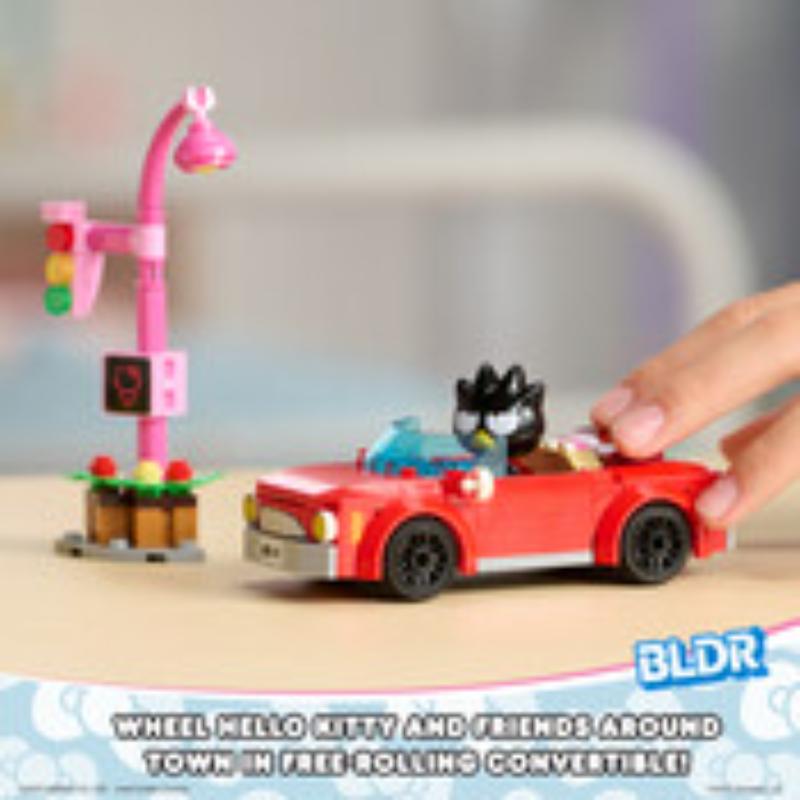 Jazwares BLDR Hello Kitty auto convertible Badtz-m