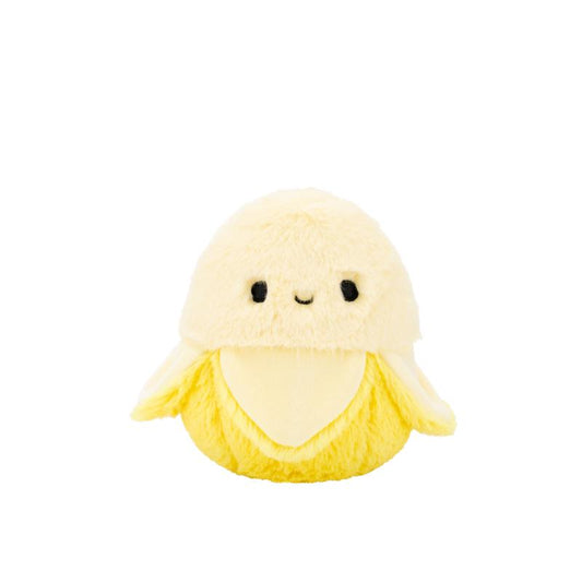 PELUCHE FUZZAMALLOWS 5" JUNIE BANANA AMARILLA JAZWARES