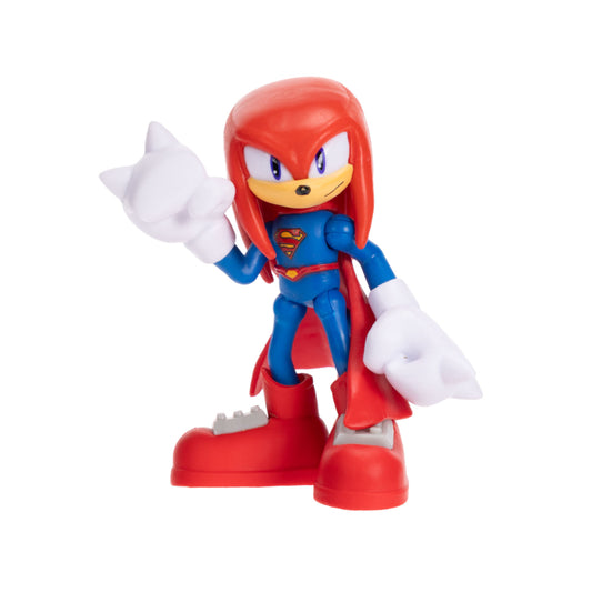 FIGURA 2.5" KNUCKLES COMO SUPERMAN SONIC X DC JAKKS