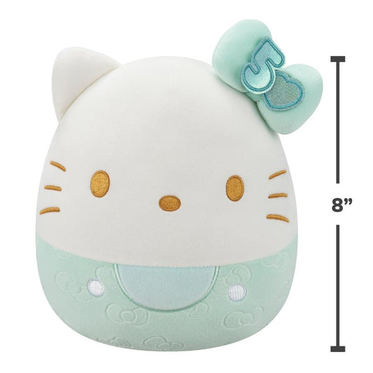 PELUCHE SQUISHMALLOWS 8" HELLO KITTY 50TH ANNIVERSARY JAZWARES