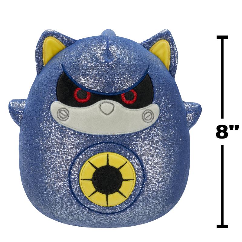 Jazwares Squishmallows 8" Sonic metal
