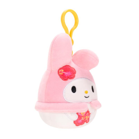 PELUCHE LLAVERO SQUISHMALLOWS 3.5" MY MELODY FRUTAS JAZWARES