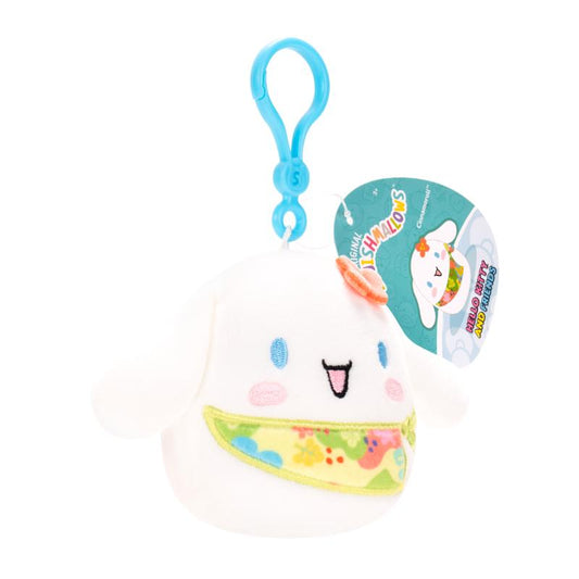 PELUCHE LLAVERO SQUISHMALLOWS 3.5" CINNAMOROLL FRUTAS JAZWARES