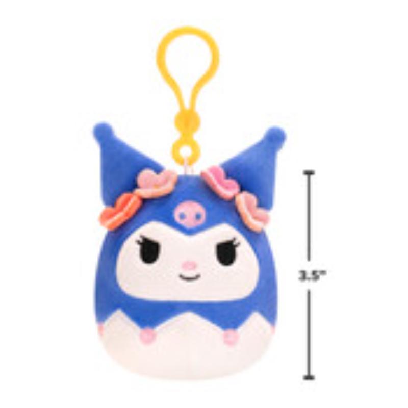 Jazwares Squishmallows 3.5" llavero Kuromi frutas