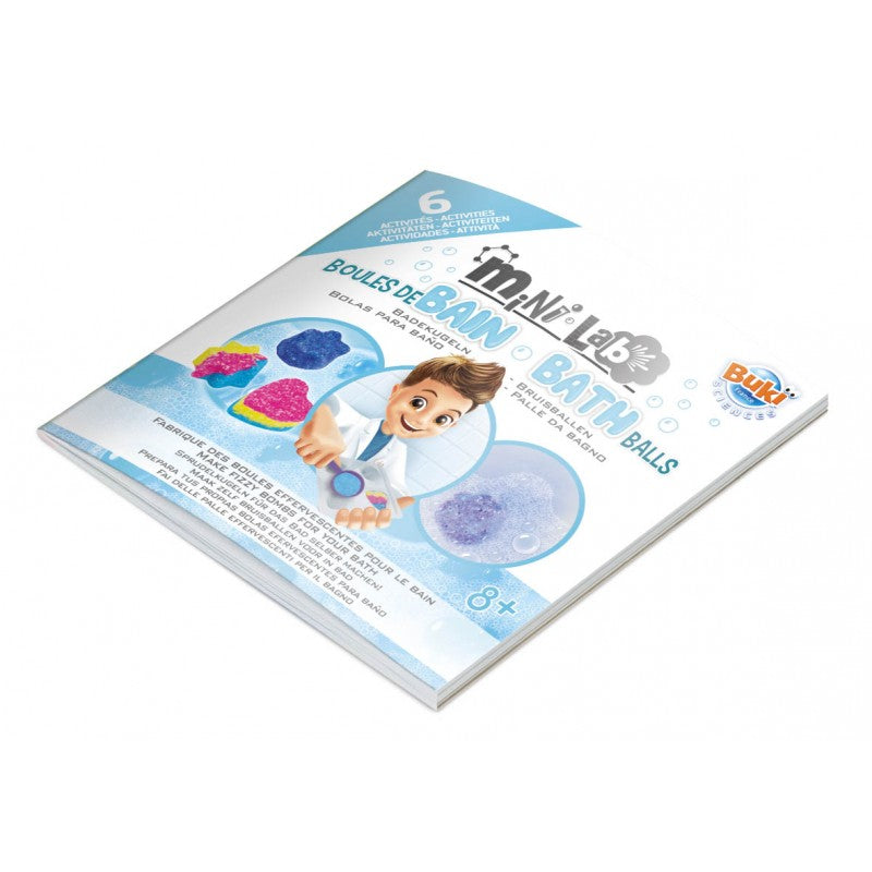 Buki Mini Lab Bath Balls 6 Experimentos