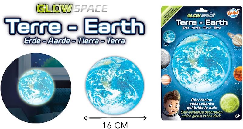 Buki Planeta Tierra Fosforescente
