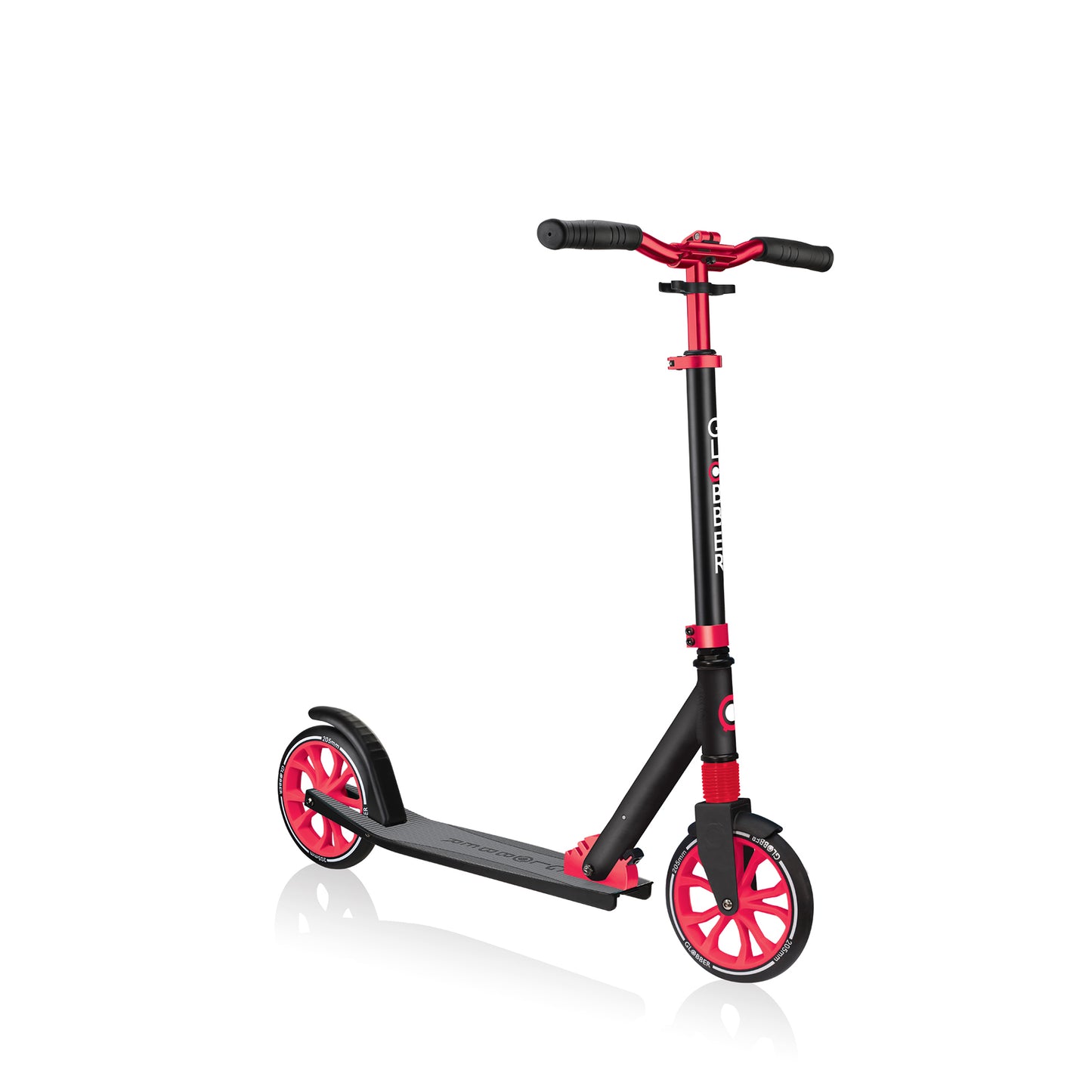Globber monopatin NL 205 Plegable Rojo con Negro