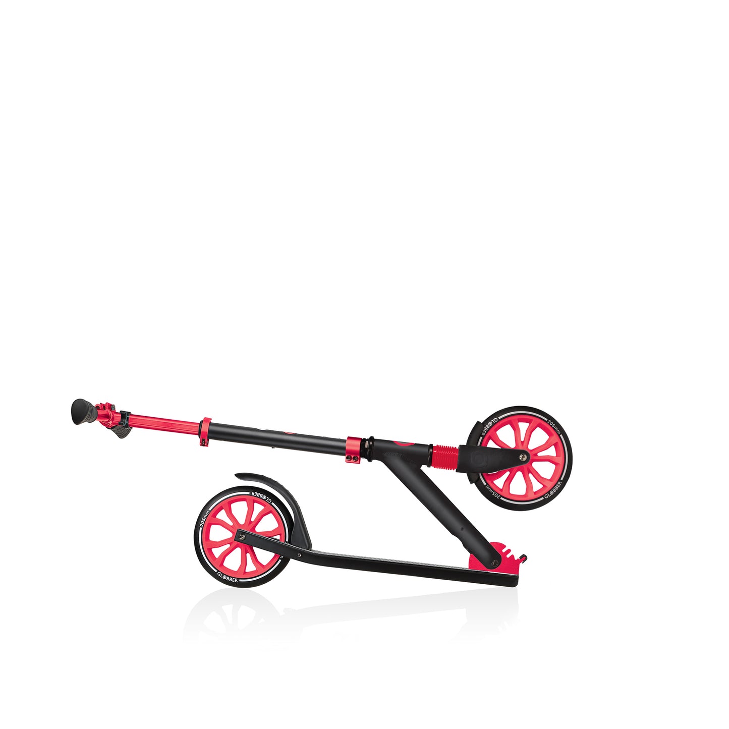 Globber monopatin NL 205 Plegable Rojo con Negro