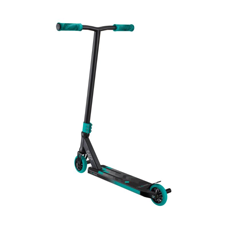 Globber monopatin Stunt GS 540 negro con verde acero