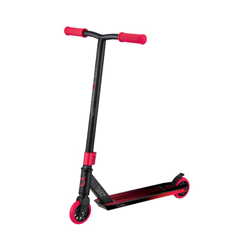 Globber monopatin Stunt GS 360 negro con rojo