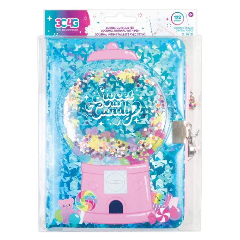 3C4G agenda máquina de chicles con bolígrafo