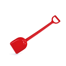 Hape pala para arena roja