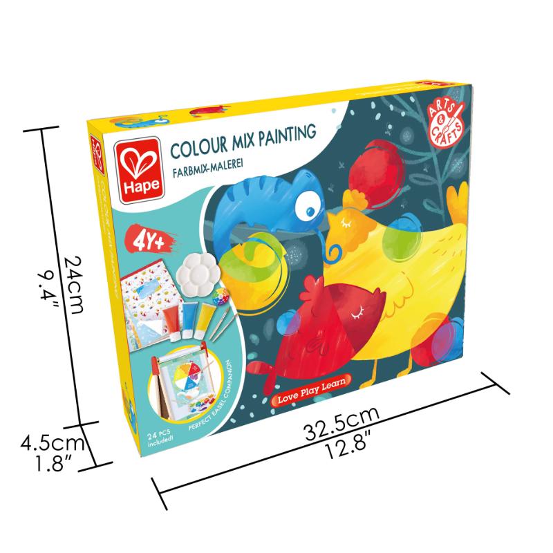 Hape pintura de mezcla de colores