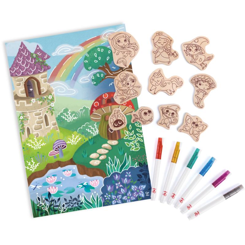 Hape bricolaje con imanes amigos mágicos