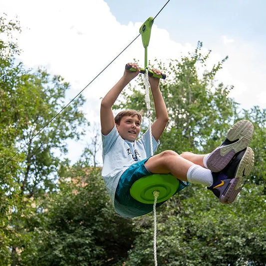 Trelines cuerda 3.048 mts. con tirolesa