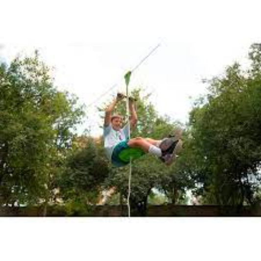 JUGUETE TIROLESA 30 METROS QUICKSET CON FRENO TRELINES