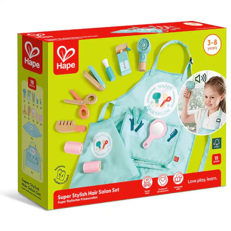 Hape set peluquería