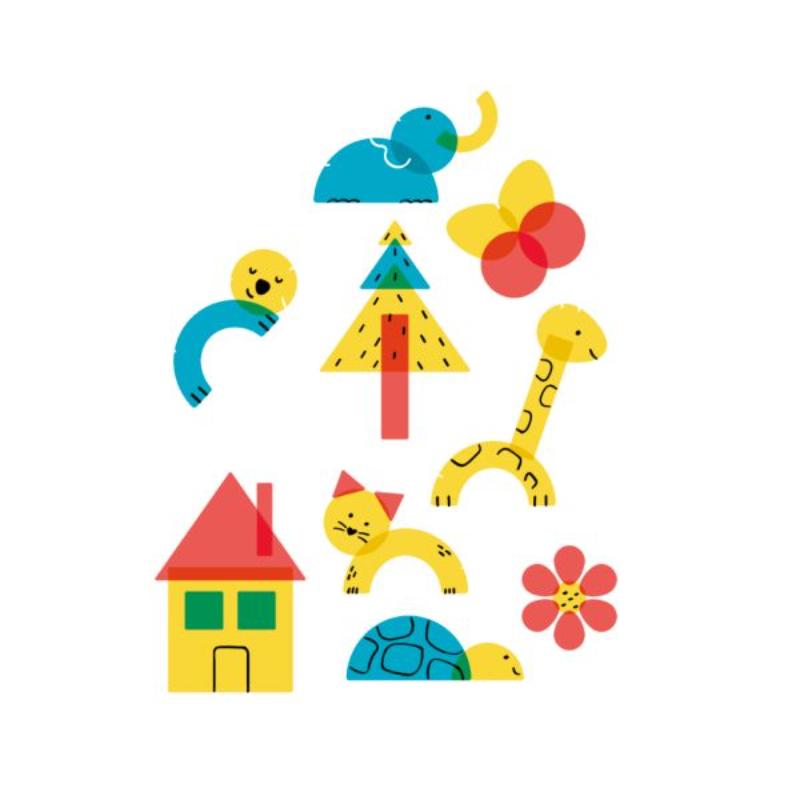 Hape colores y formas
